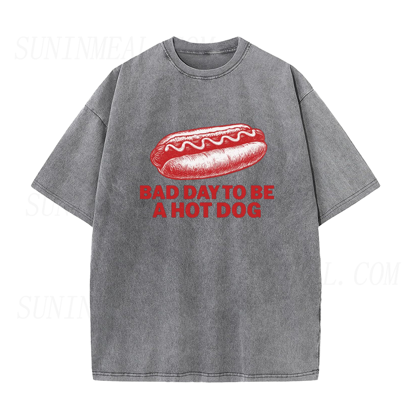 It's A Bad Day To Be A Hotdog Unisex Tee