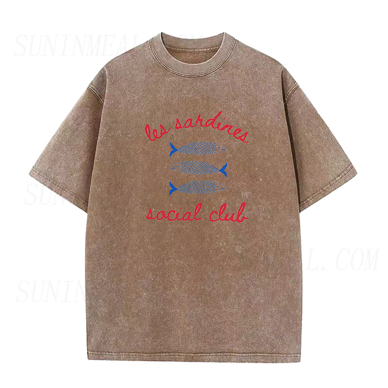 Les Sardines Social Club Unisex Tee