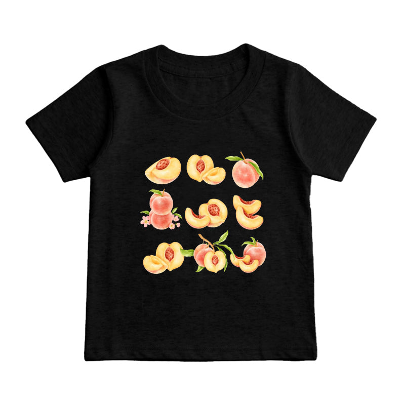 Peach Fruit Kids T-Shirt