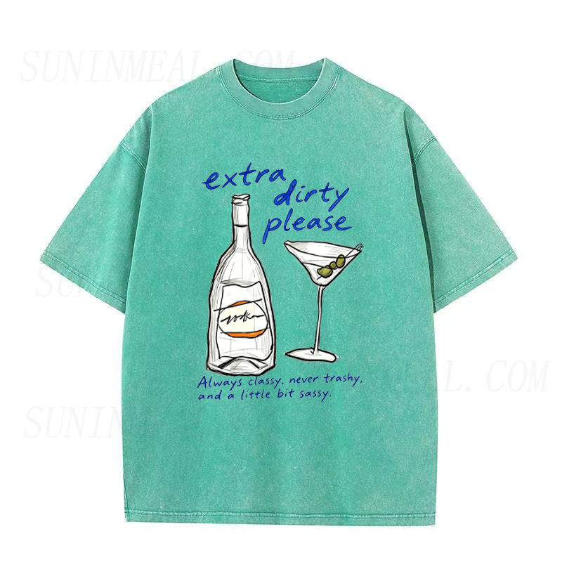 Extra Dirty Martini Please Unisex Tee