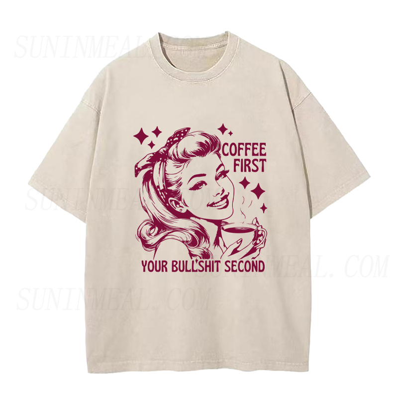 Coffee First Unisex Tee