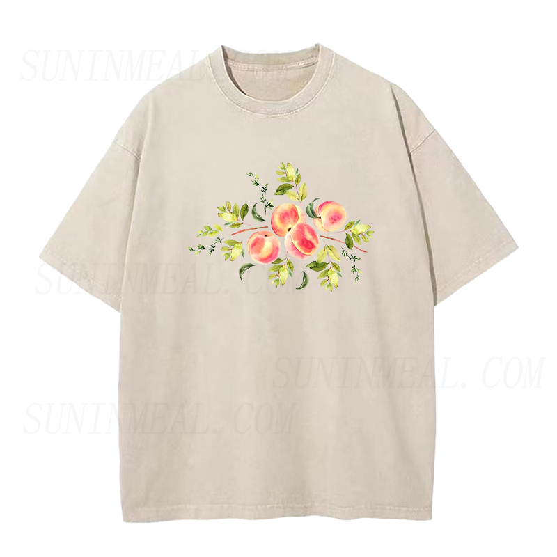 Vintage Peach Unisex Tee