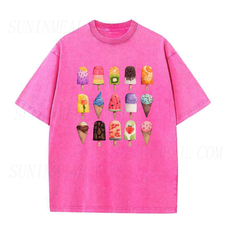Popsicle Ice Cream Unisex Tee