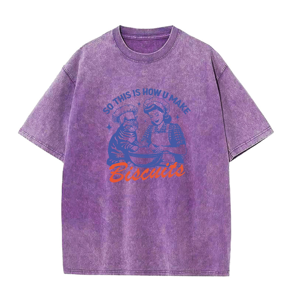 ハウ・ユー・メイク・ビスケット ユニセックスTシャツ