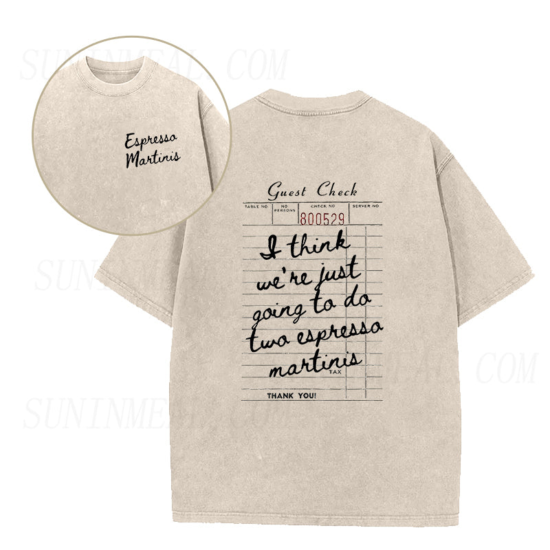Guest Check Unisex Tee