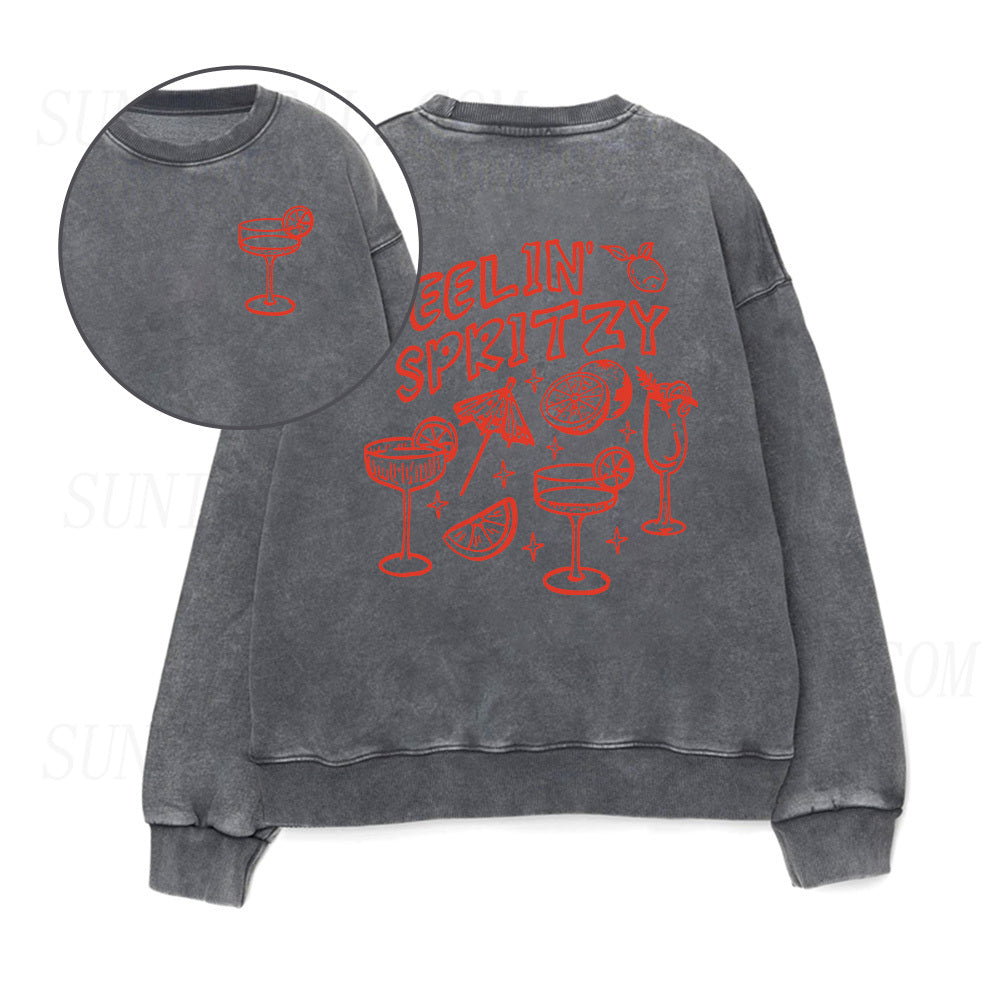 Feelin' Spritzy Unisex Crewneck Sweatshirt