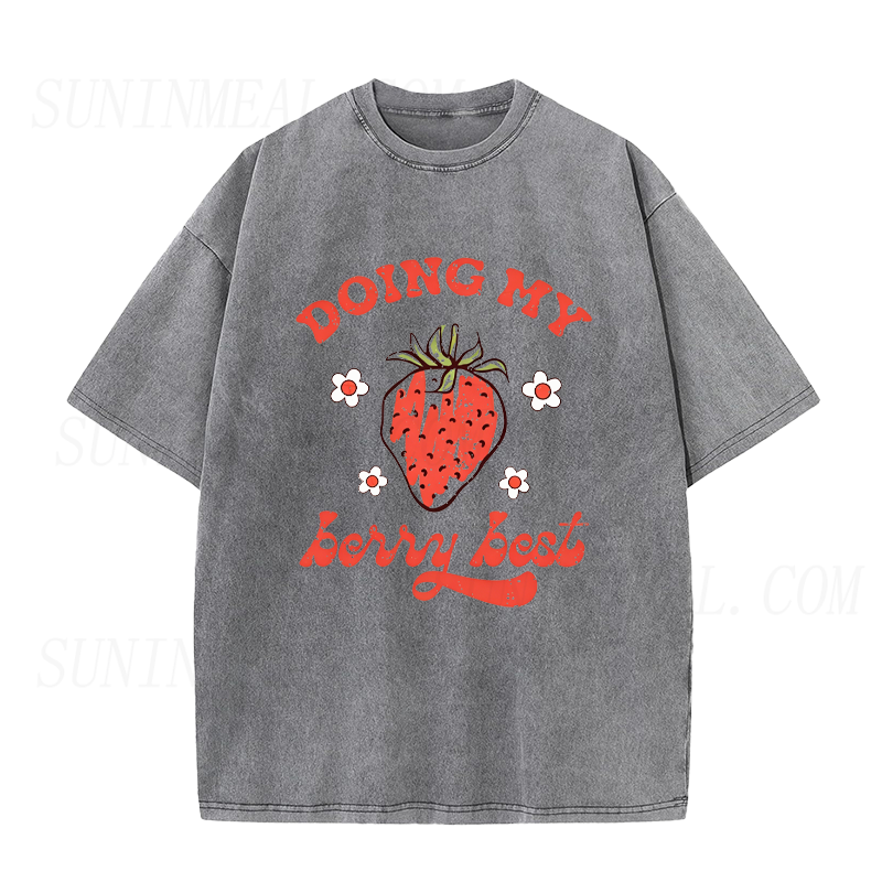 Doing My Berry Best Unisex Tee
