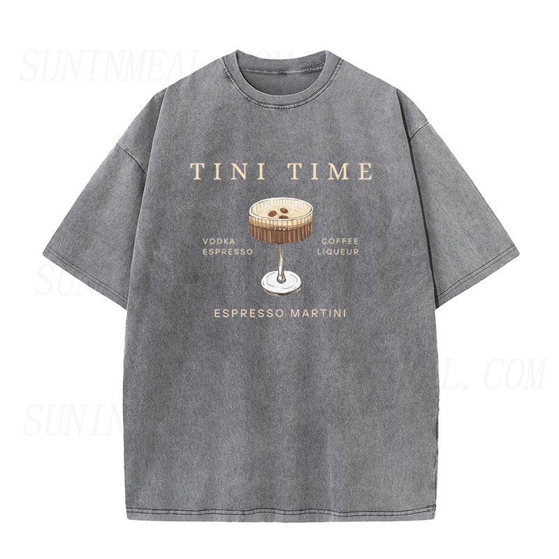 Espresso Martini Tini Time Unisex Tee