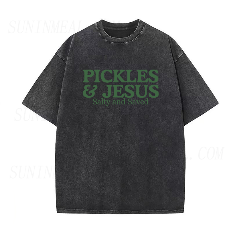 Pickles and Jesus Unisex Tee