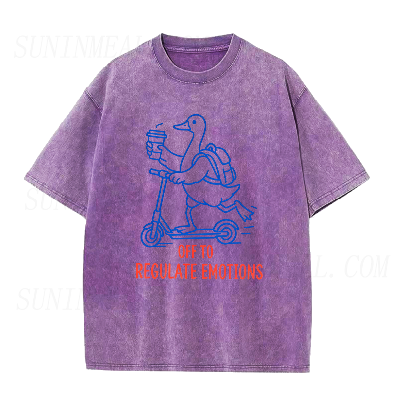 Off To Regulate Emotions Unisex Tee