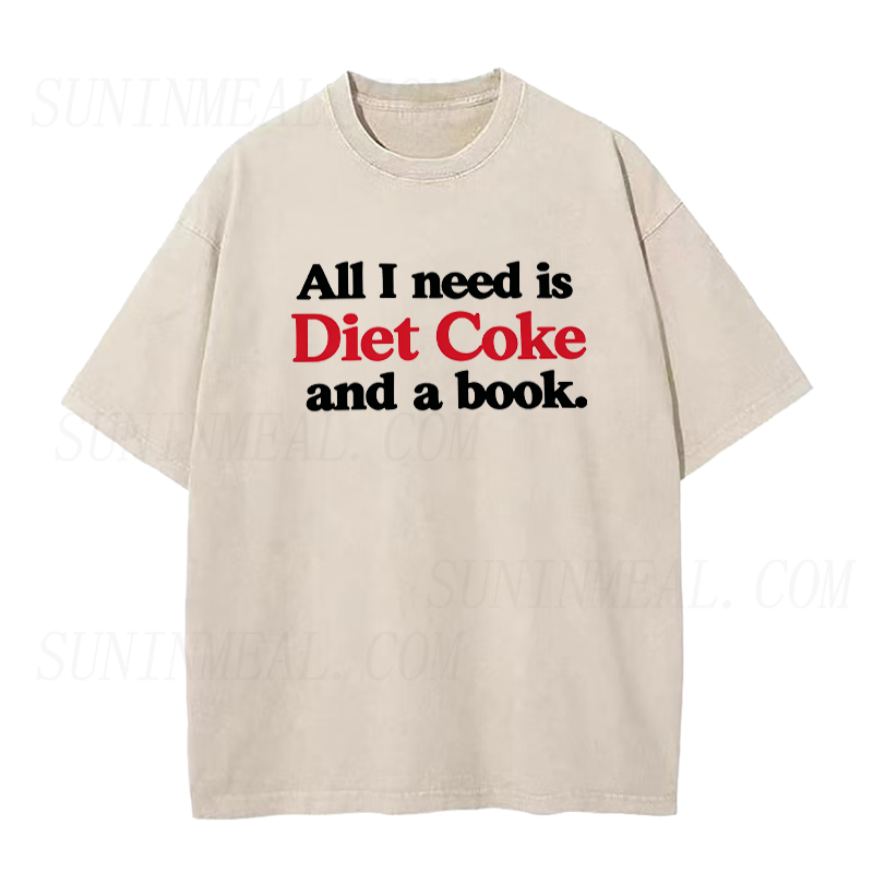 Books & My Go To Drink Unisex Tee