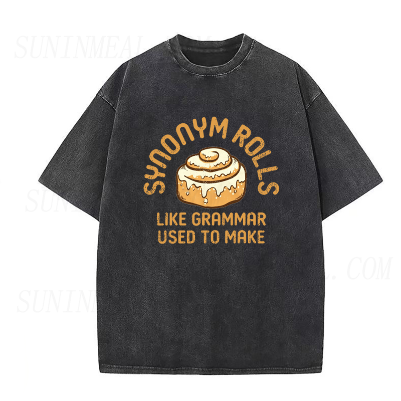 Synonym Rolls Like Grammar Used to Make Unisex Tee