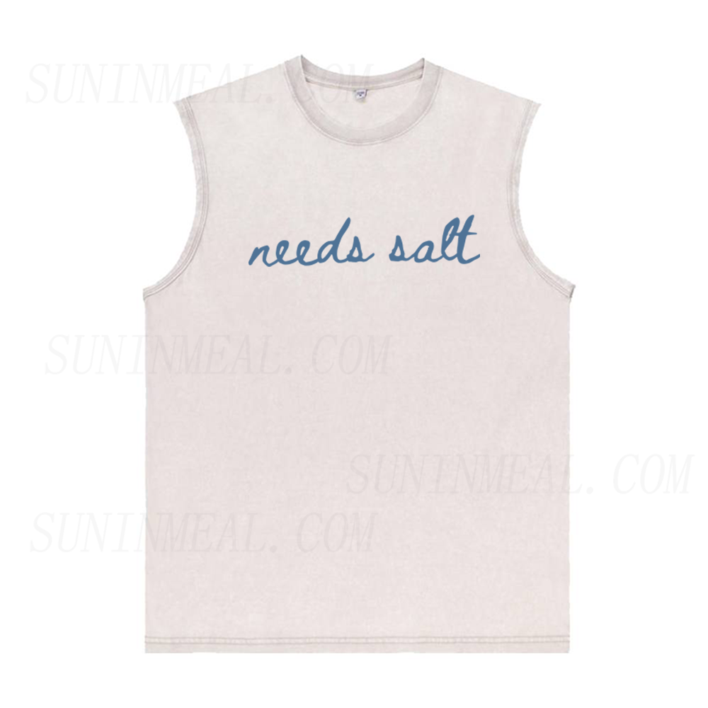 Needs Salt Unisex Tank Top