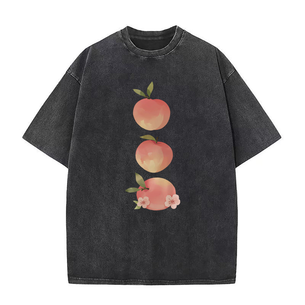 ピーチユニセックスTシャツ