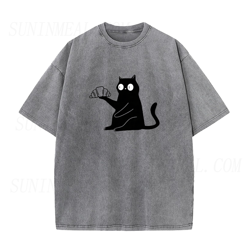Croissant Cat Unisex Tee