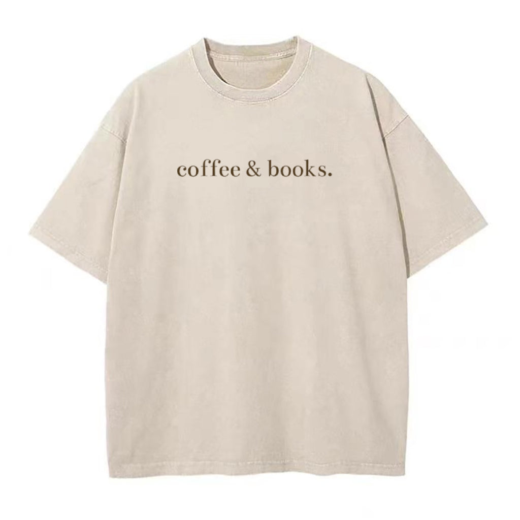 コーヒー＆ブックス ユニセックスTシャツ