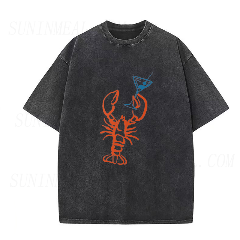 Lobster Martini Unisex Tee