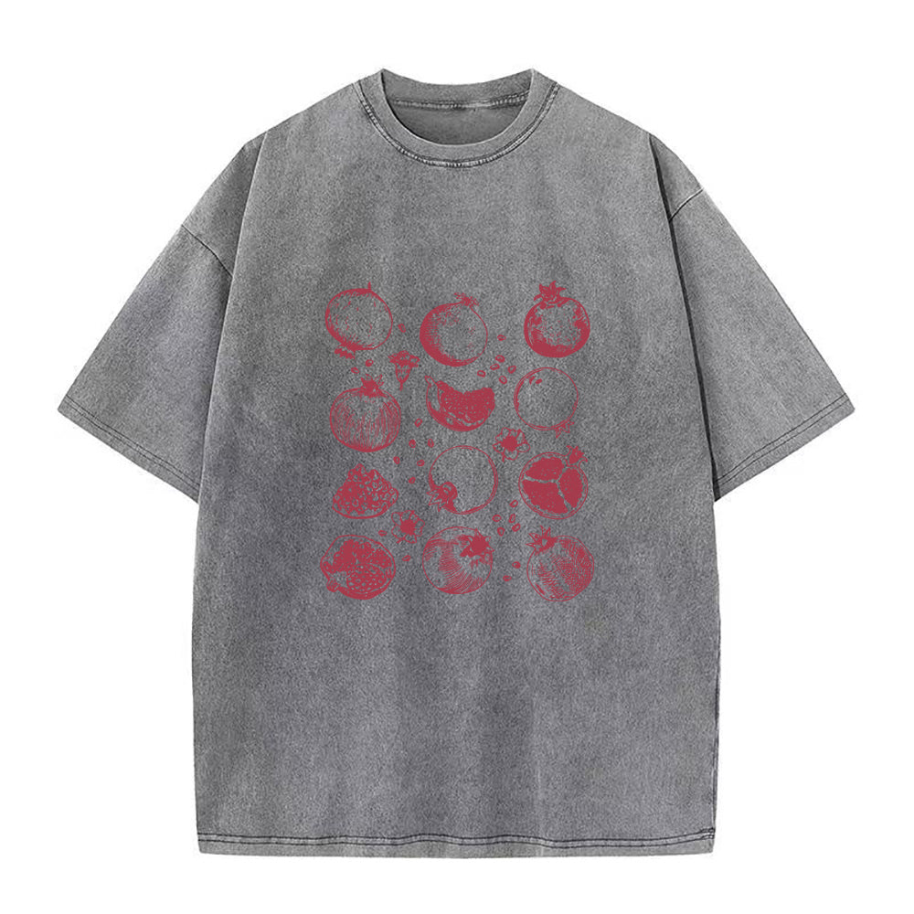 ザクロユニセックスTシャツ