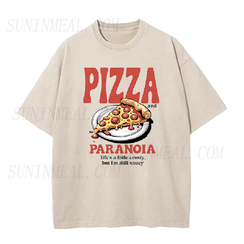 Pizza Paranoia Unisex Tee