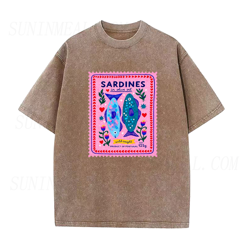 Colorful Portugal Sardines Unisex Tee