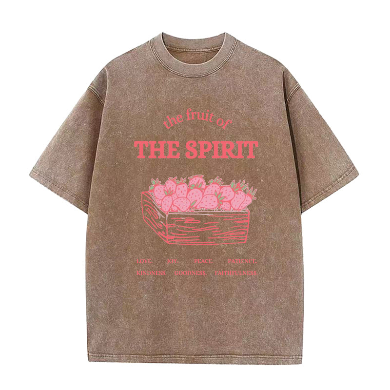 Fruit of The Spirit strawberry love joy Unisex Tee