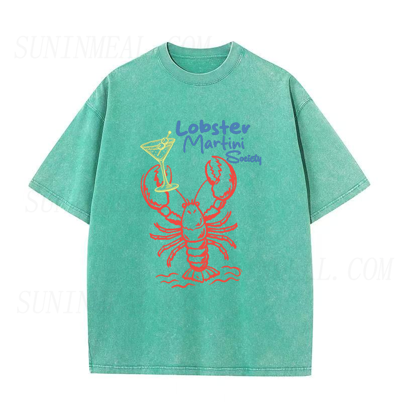 Lobster Martini Society Unisex Tee