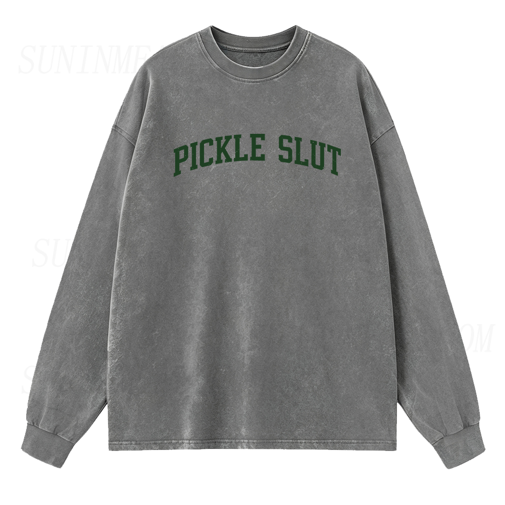 Pickle Lover Long Sleeve Unisex Tee