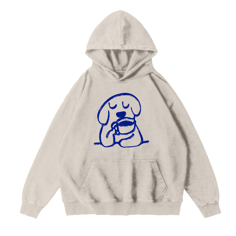 coffee dog Unisex Hoodie