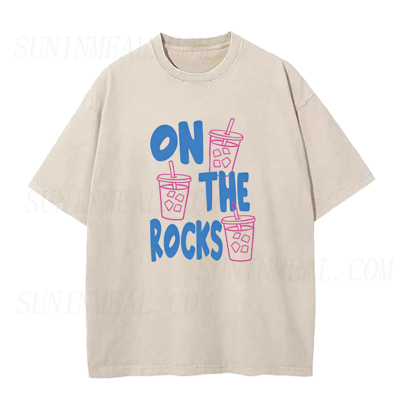 On The Rocks Iced Coffee Unisex Tee