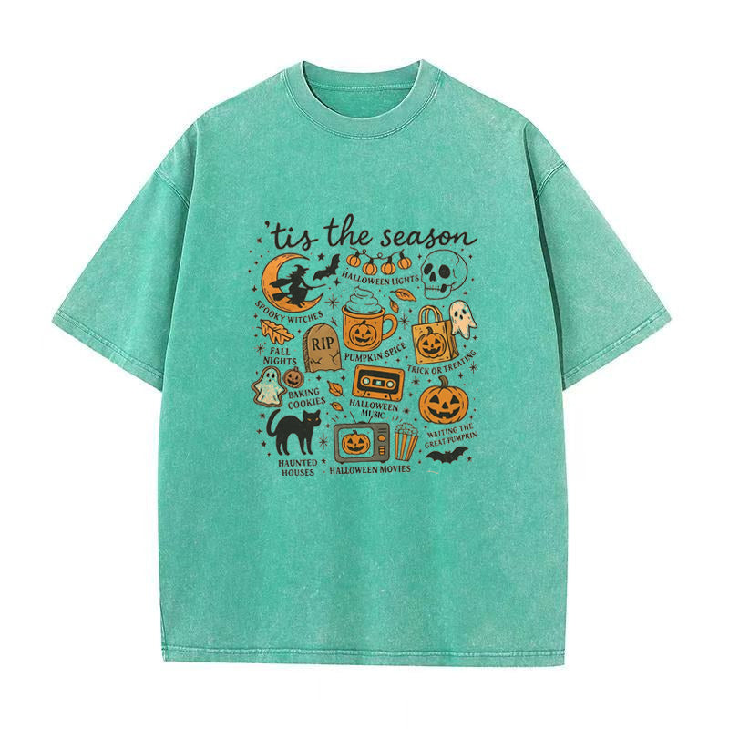 Halloween fall Ghost Unisex Tee