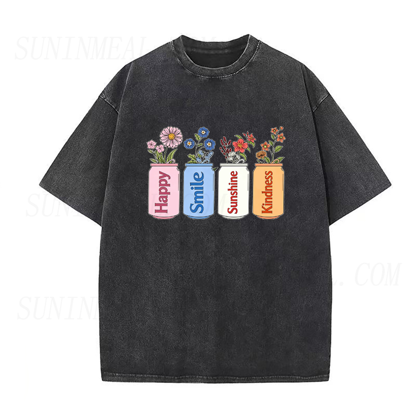 The Flowers of Mood in Cans Unisex Tee