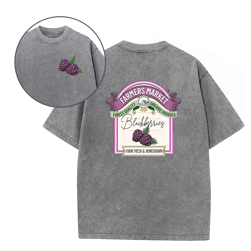 Farmers Market Fresh Blackberries Unisex Tee