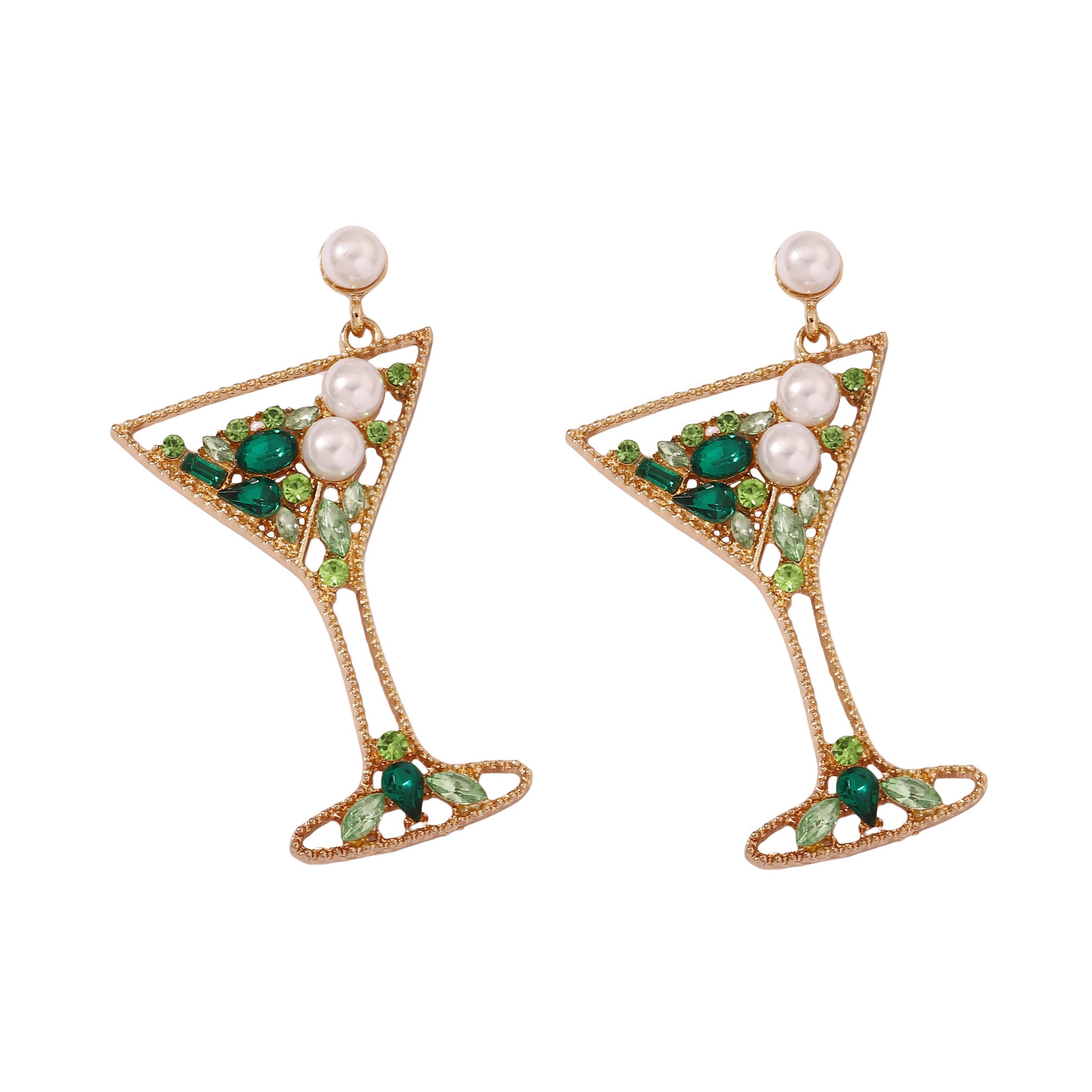Cocktail Pearl Earrings
