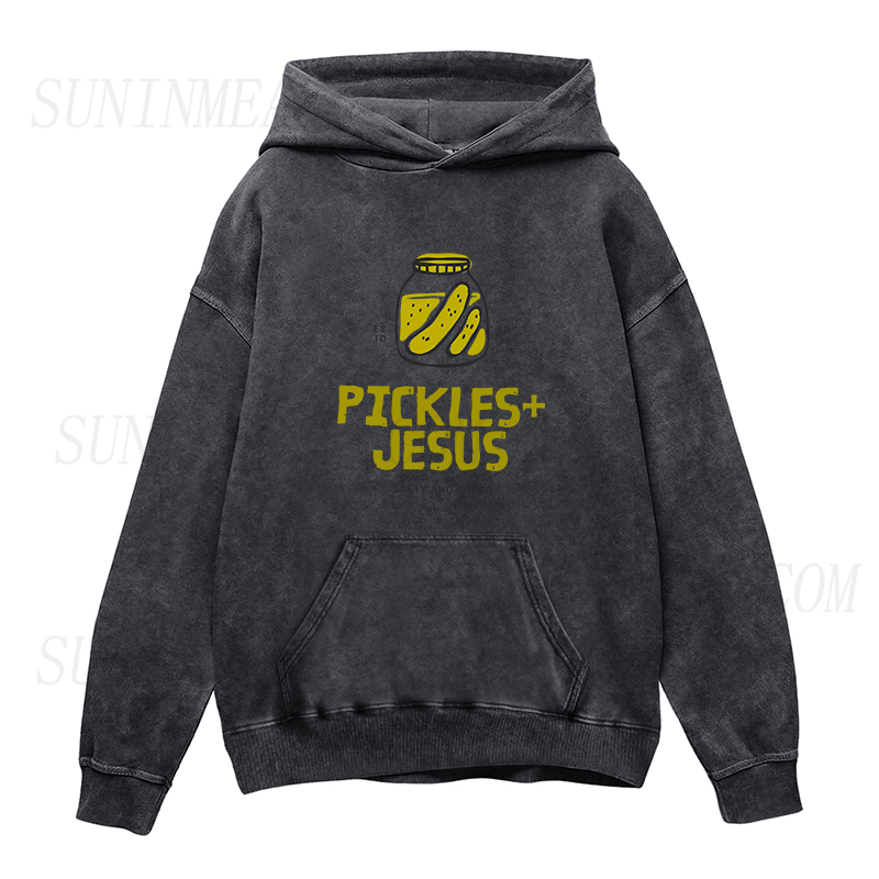 Jesus Pickle  Unisex Hoodie