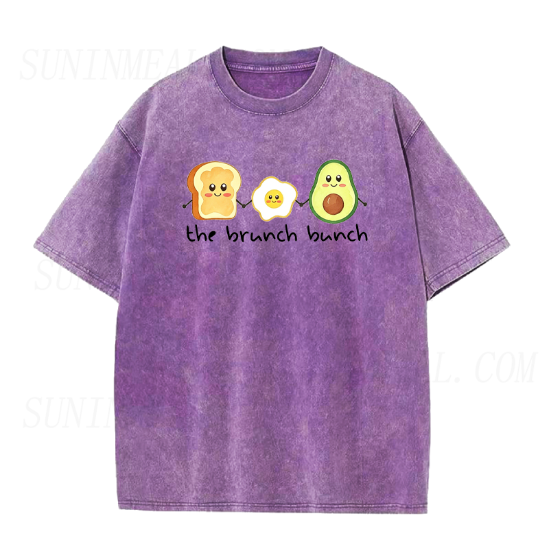 The Brunch Bunch Toast Egg & Avocado Unisex Tee