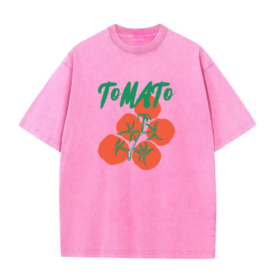 トマト ユニセックス Tシャツ