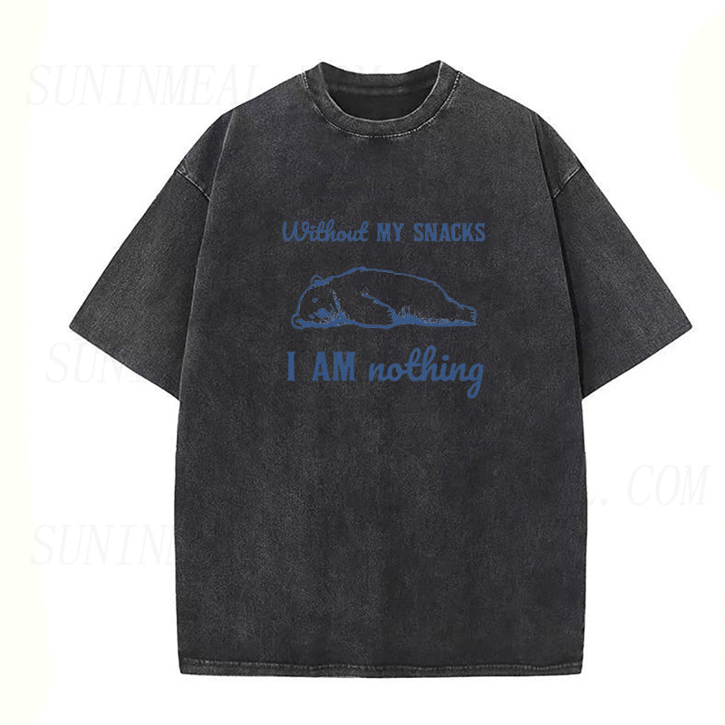 Without My Snacks I Am Nothing Unisex Tee
