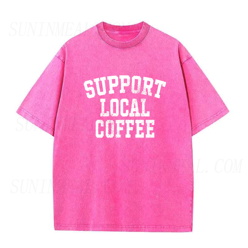 Support Local Coffee Unisex Tee