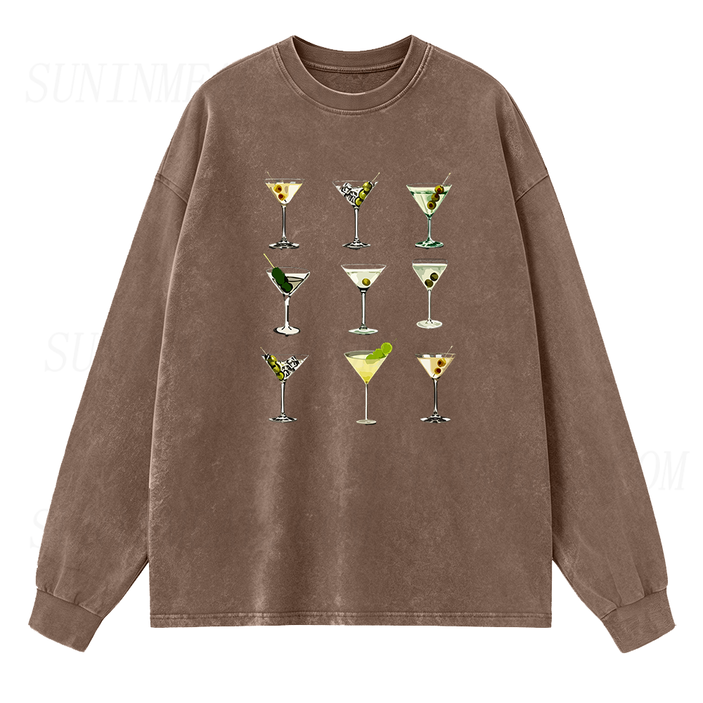 Dirty Martini Long Sleeve Unisex Tee