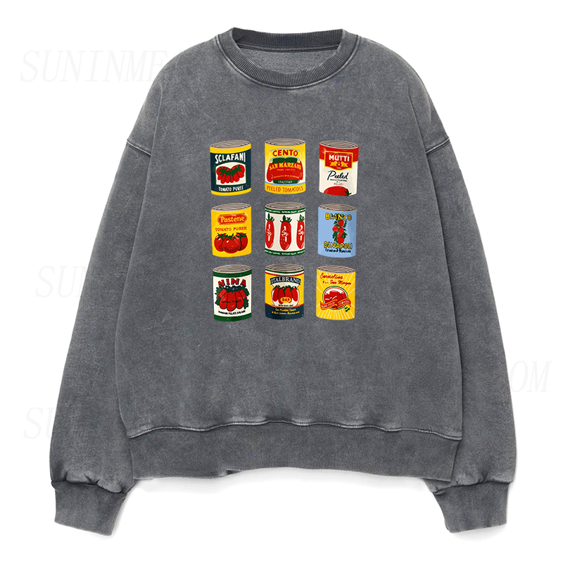Tomato Can Unisex Crewneck Sweatshirt