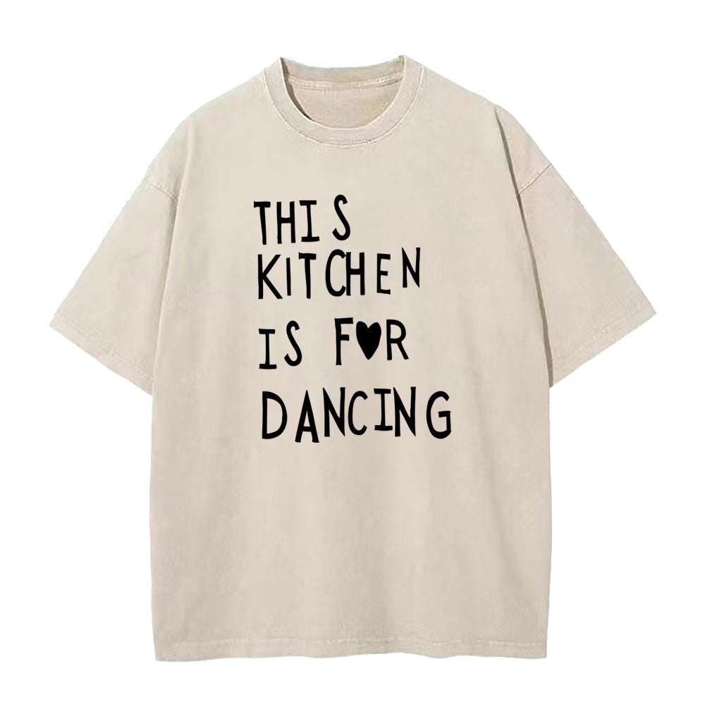 このキッチンはダンスのためのユニセックスTシャツです