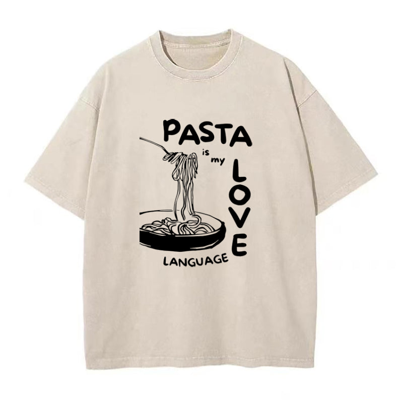 パスタは私の愛 ユニセックスTシャツ