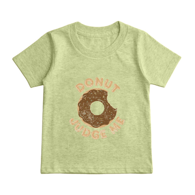 donut judge me Kids T-Shirt