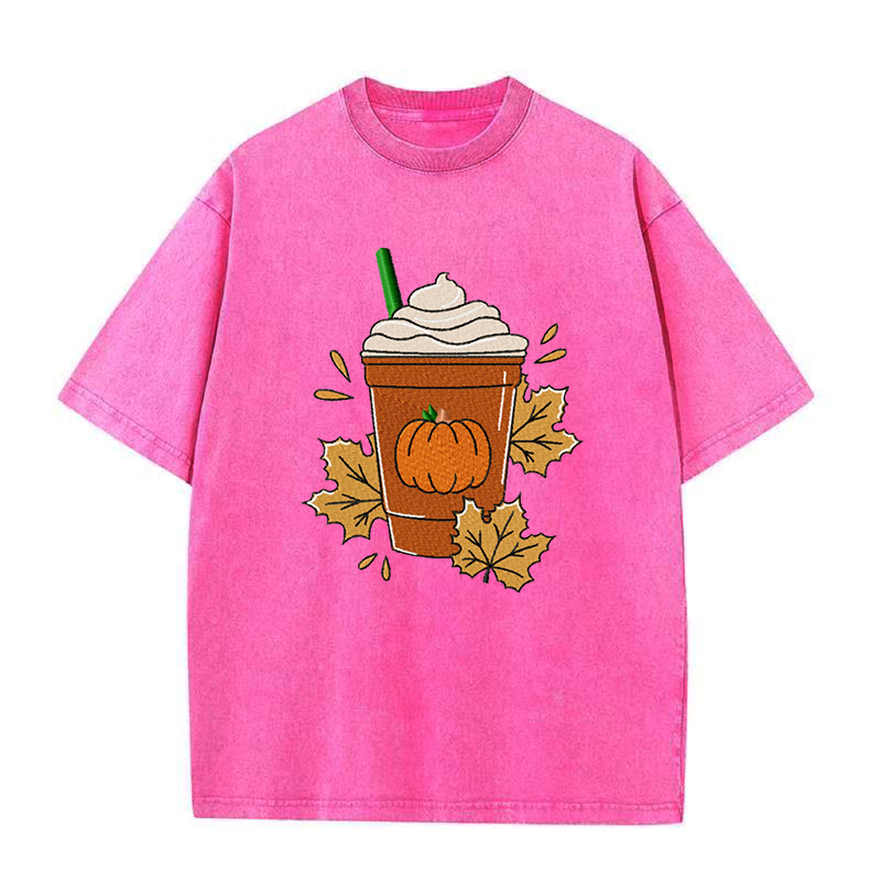 Coffee latte pumpkin Unisex Tee