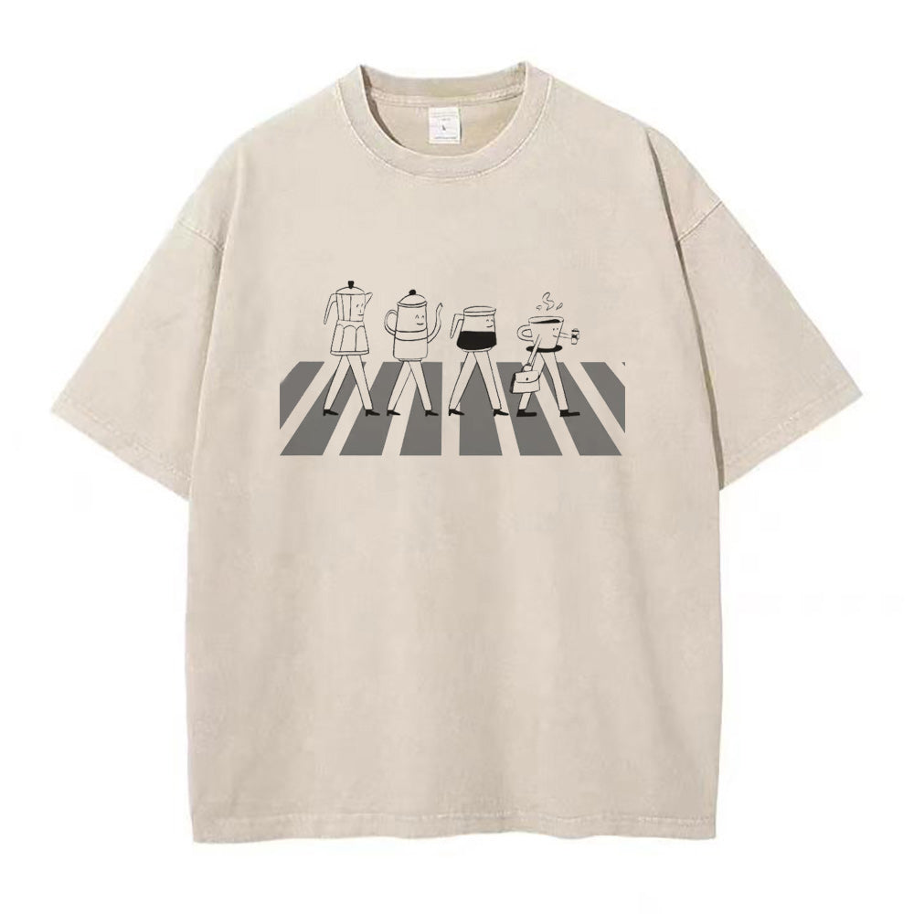 コーヒーユニセックスTシャツ