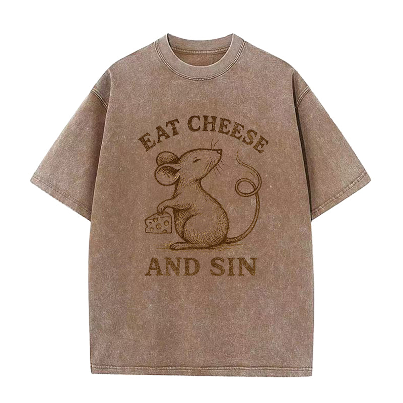Mouse Cheese Unisex Tee