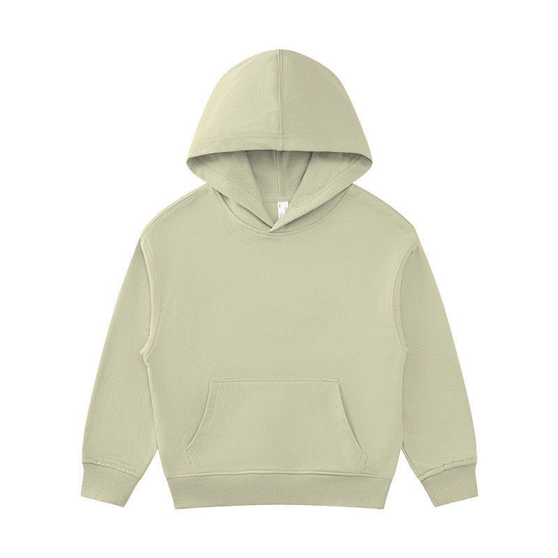 Solid Unisex Kids Hoodie