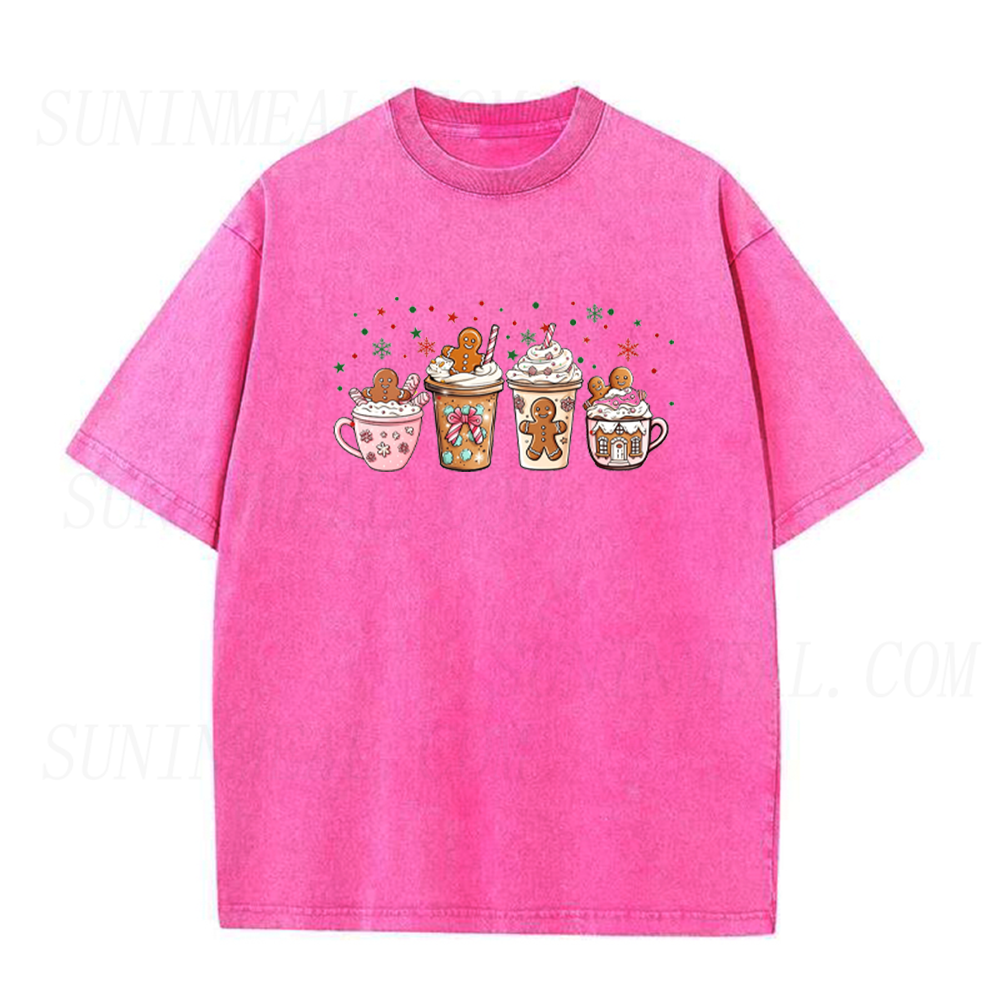 Gingerbread Christmas Coffee Unisex Tee