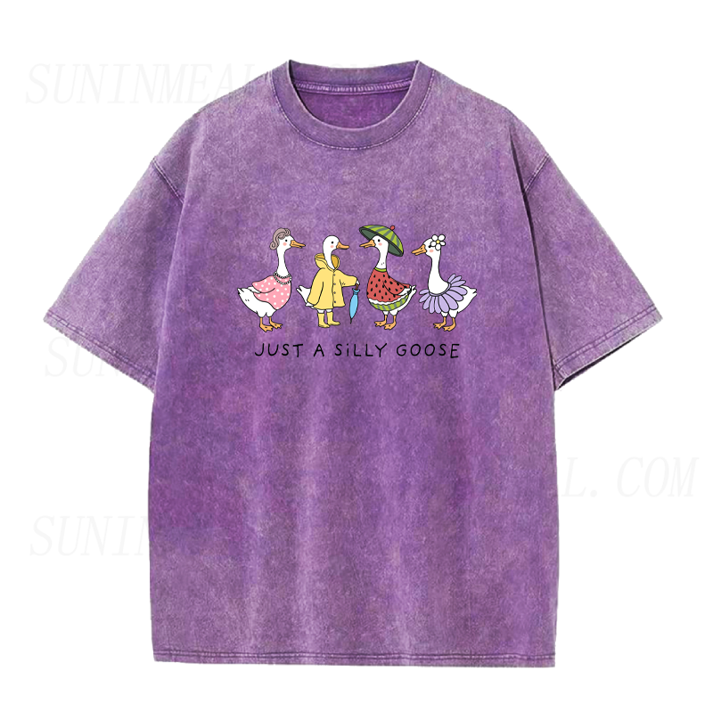 Just A Silly Goose Unisex Tee