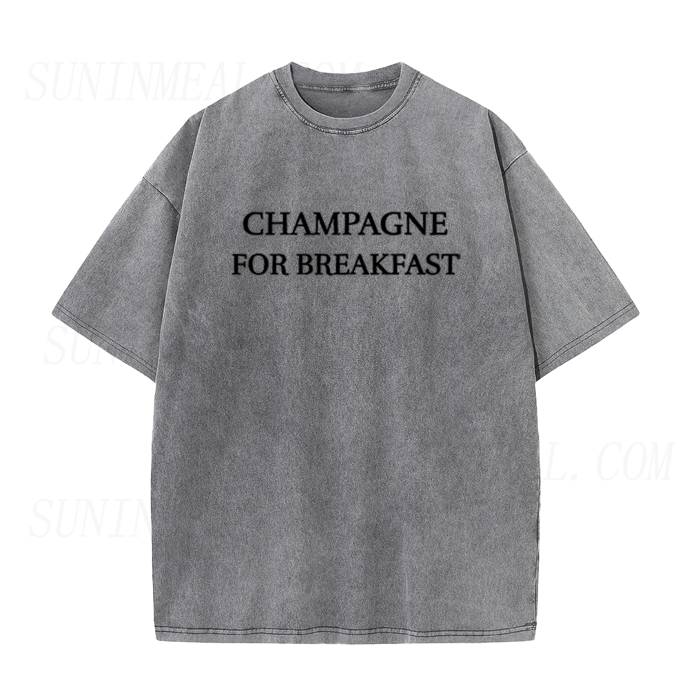 Champagne For Breakfast Unisex Tee